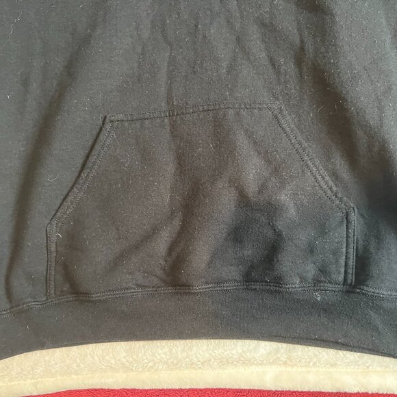 Authentic Barney's New York Black Hoodie Hooded Sweatshirt Size Small - Picture 5 of 10